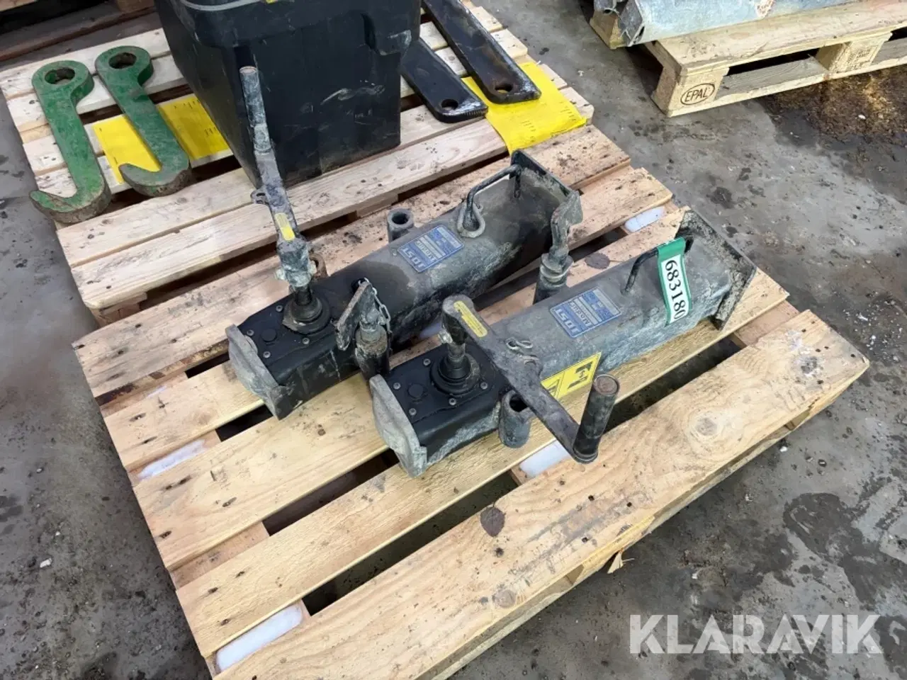 Billede 6 - Støtteben Jost CD1090 2 styk