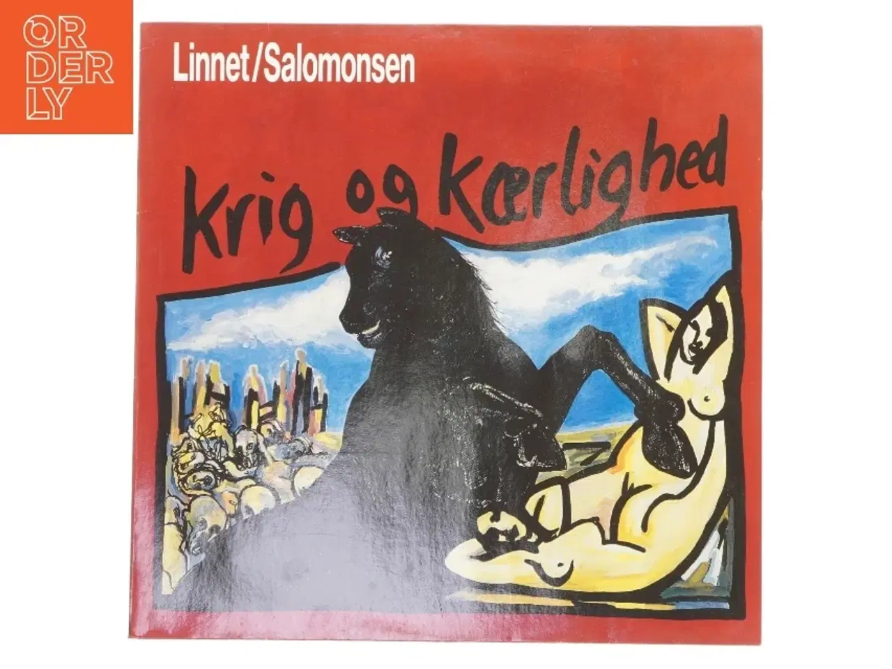 Billede 1 - Linnet/Salomonsen Krig og Kærlighed LP fra Linnet/Salomonsen