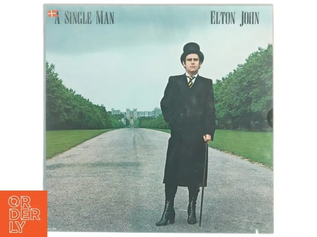 Billede 1 - Elton John - A Single Man LP fra MCA Records (str. 31 x 31 cm)