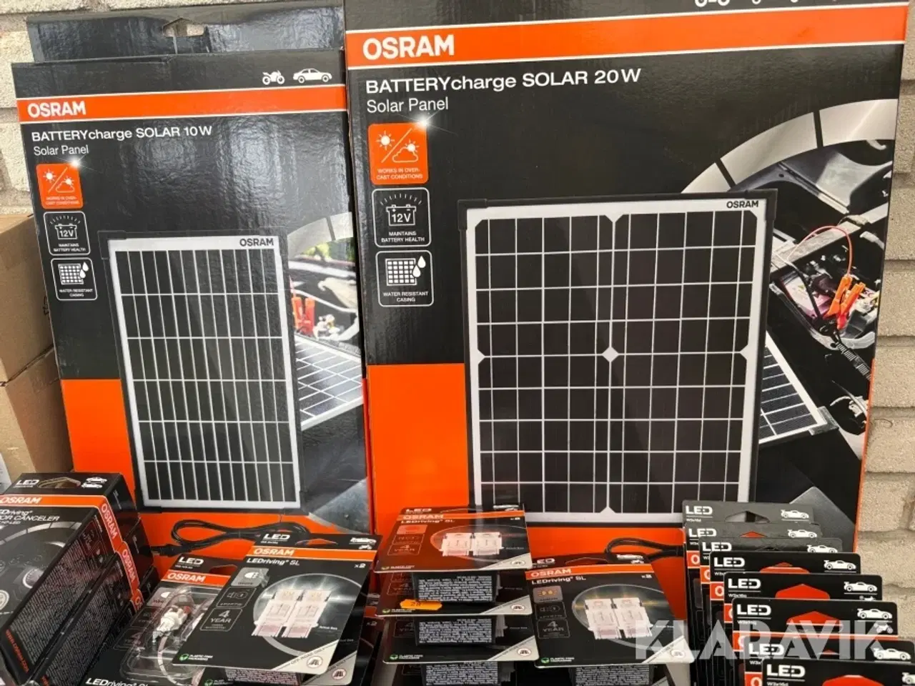 Billede 8 - Led pære og solpaneler Osram