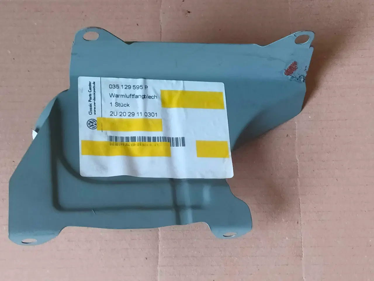 Billede 1 - Varmeskjold udstødning Audi 5 cylinder