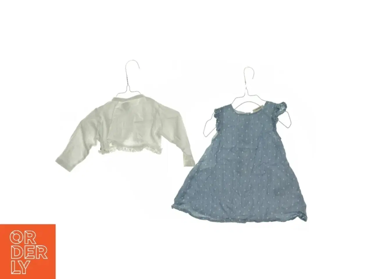 Billede 2 - Kjole med cardigan fra Jack Wills 100% bomuld (str. 74 cm)
