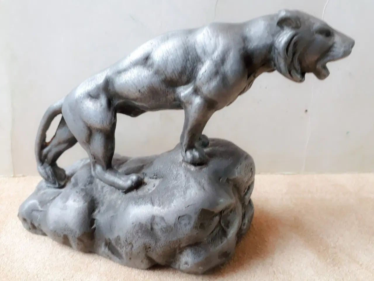 Billede 1 - Metal Tiger Figur 