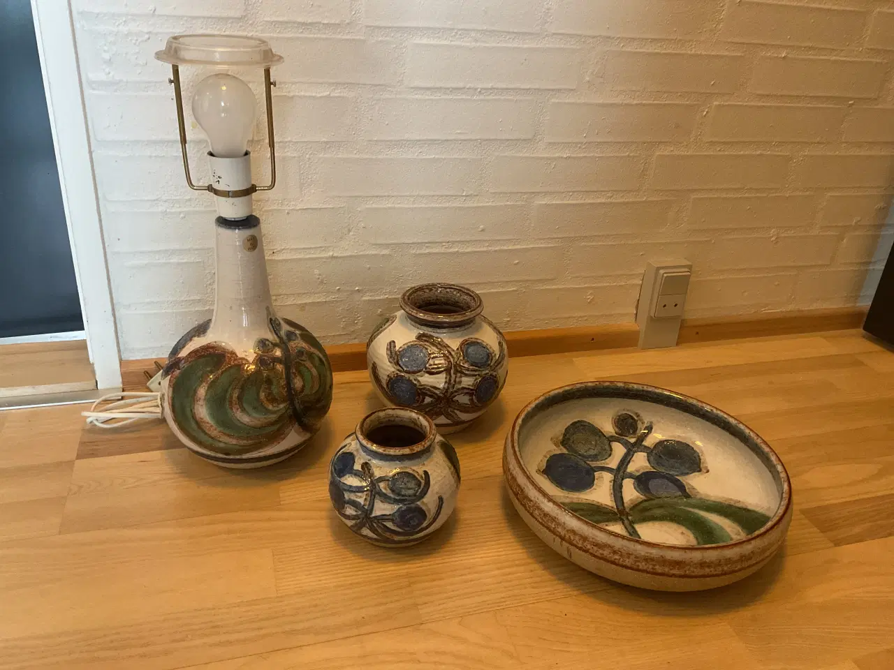 Billede 2 - Søholm vaser, lampe og fad