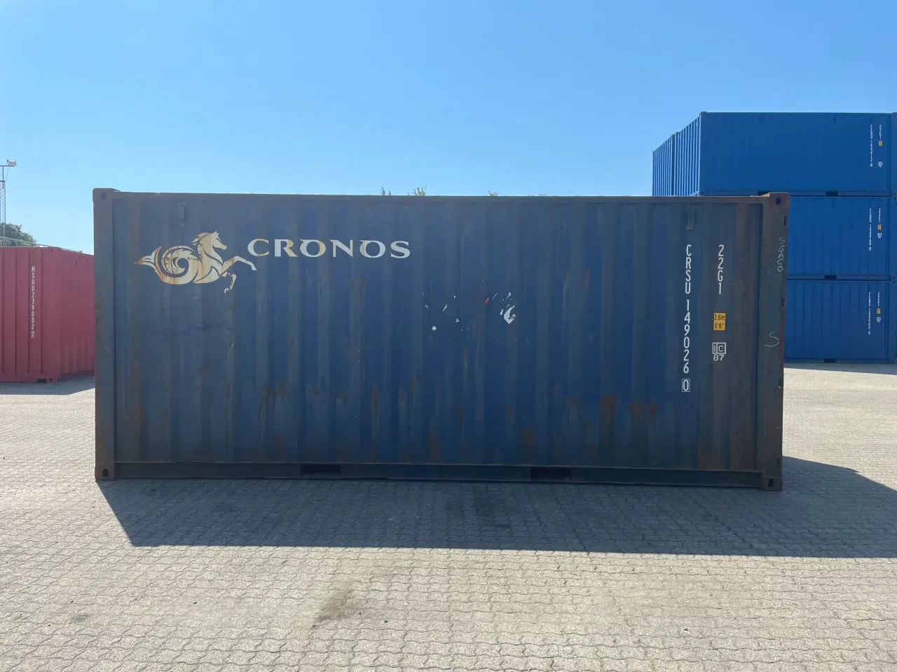 Billede 5 - 20 fods Container- ID: CRSU 149026-0