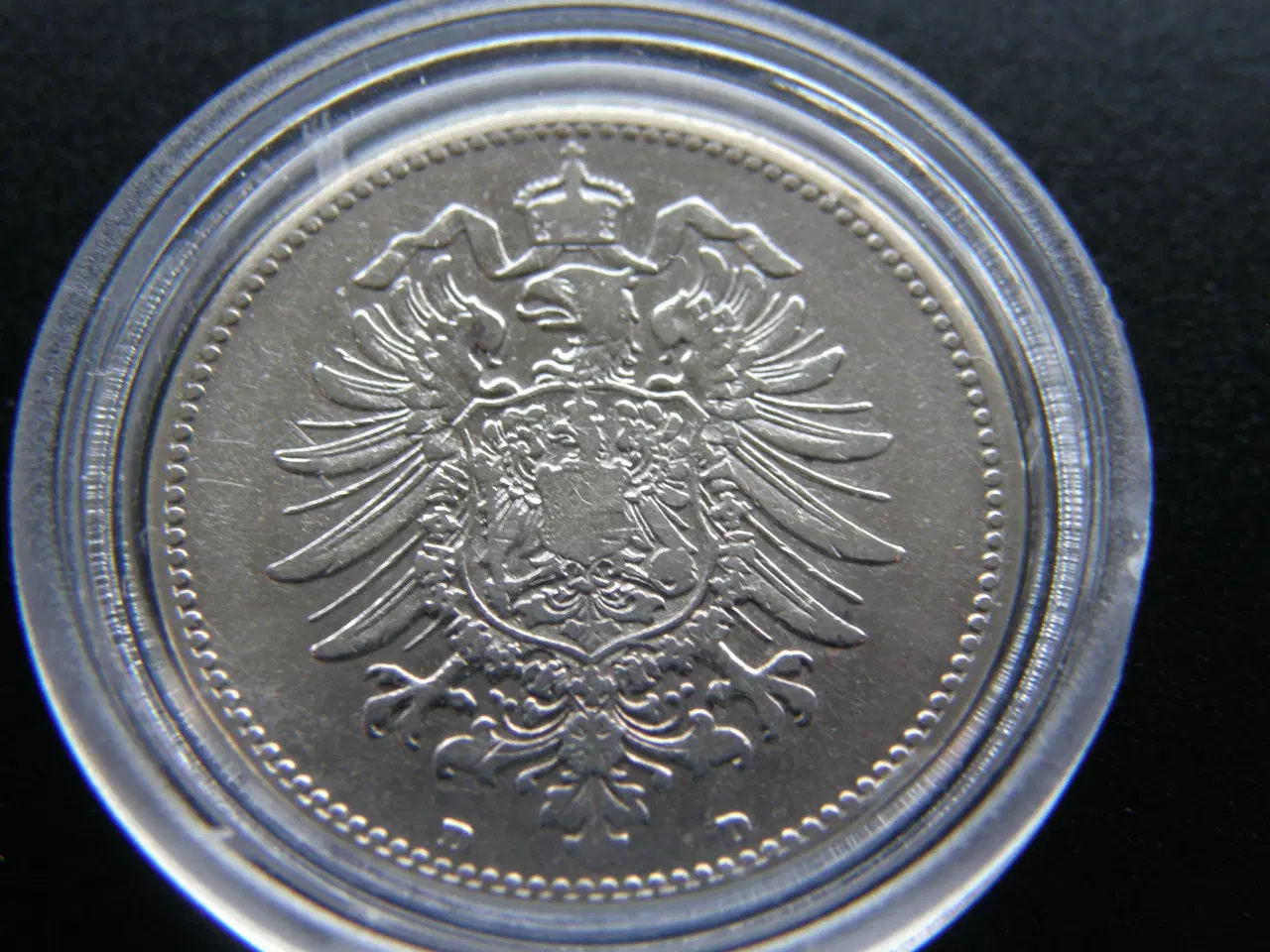 Billede 2 - Tyskland  1 Mark  1874 D  Sølv  KM#7