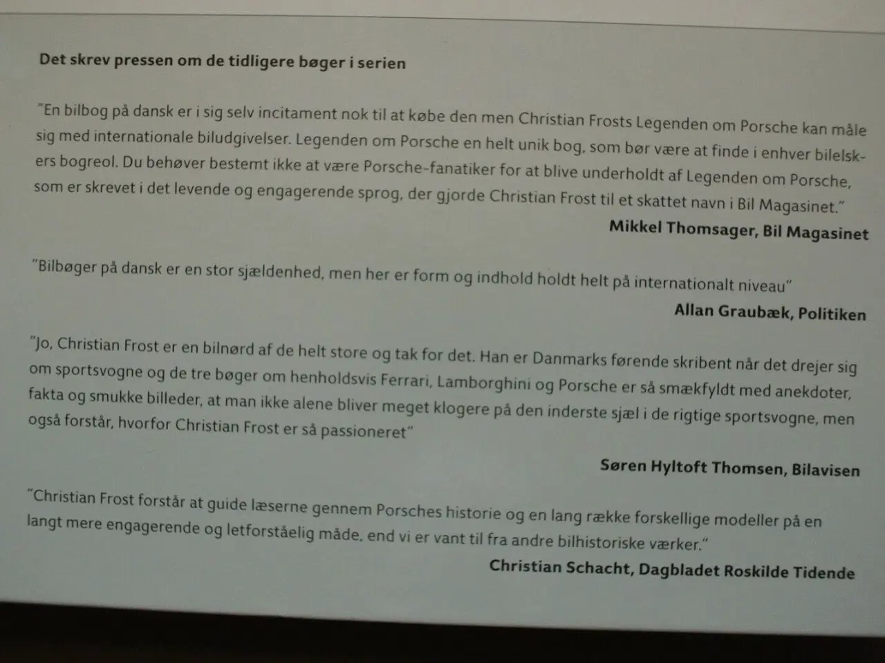 Billede 3 - legenden om ford, af christian frost, emne: bil og