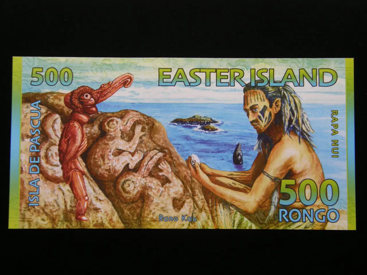 Billede 2 - Easter Island  500 Rongo  2011  Unc.