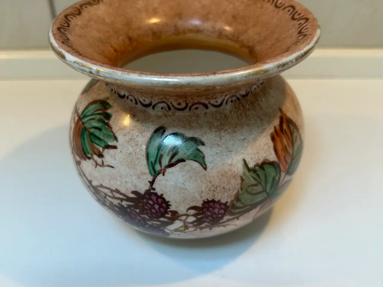 Billede 1 - Vintage vase i keramik