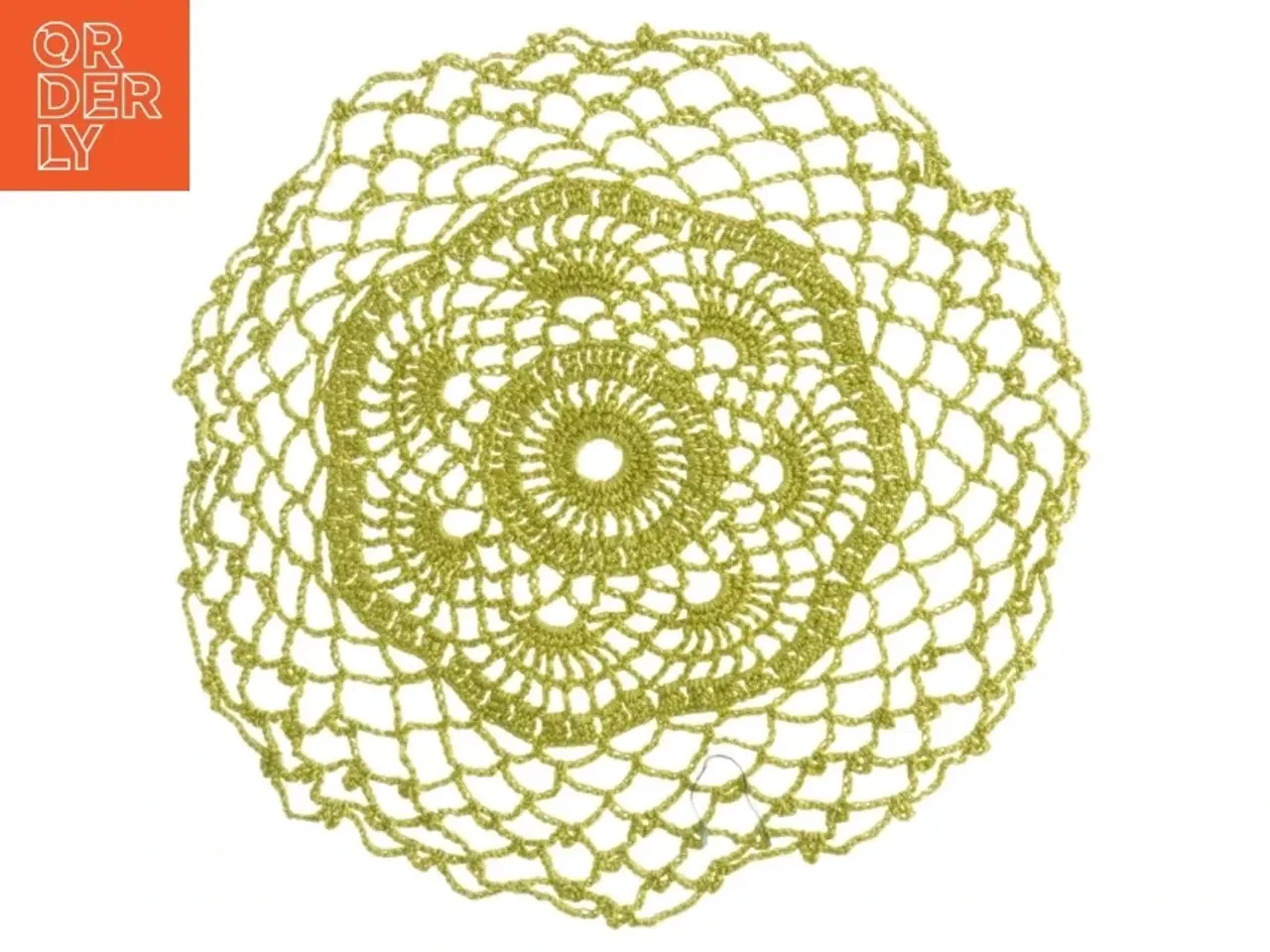 Billede 3 - Hæklet bordløber (str. Ø 20 cm)