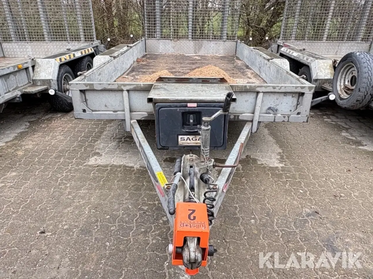 Billede 7 - Maskintrailer 3500kg Nugent P3718H
