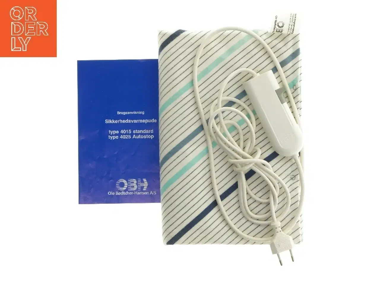 Billede 1 - Sikkerhedsvarmepude med autostop fra OBH (str. 42x31 cm)