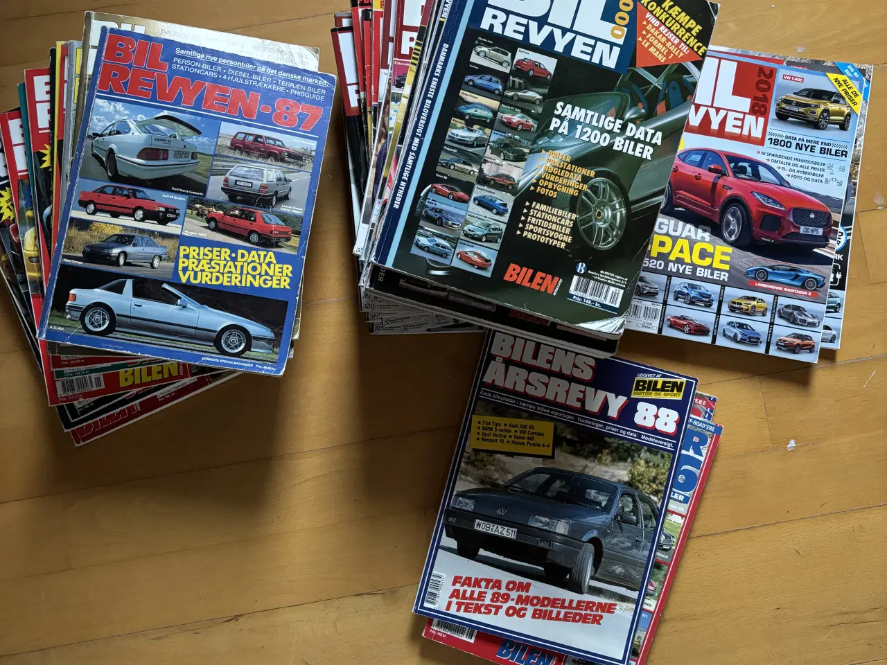 Billede 1 - Bil Revyen samling 1987-2018 + 2021