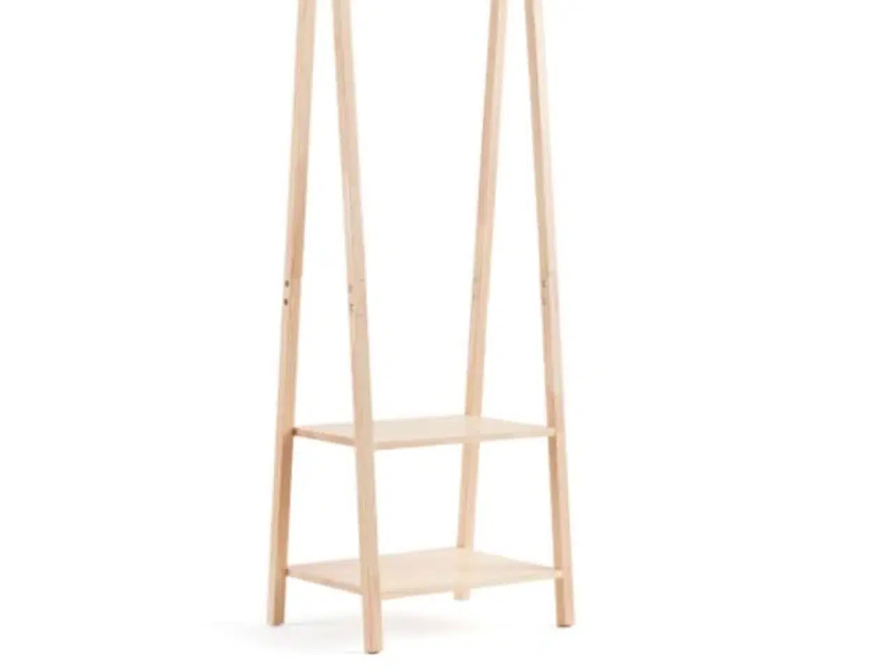 Billede 1 - Børne tøjstativ i træ/ nyt