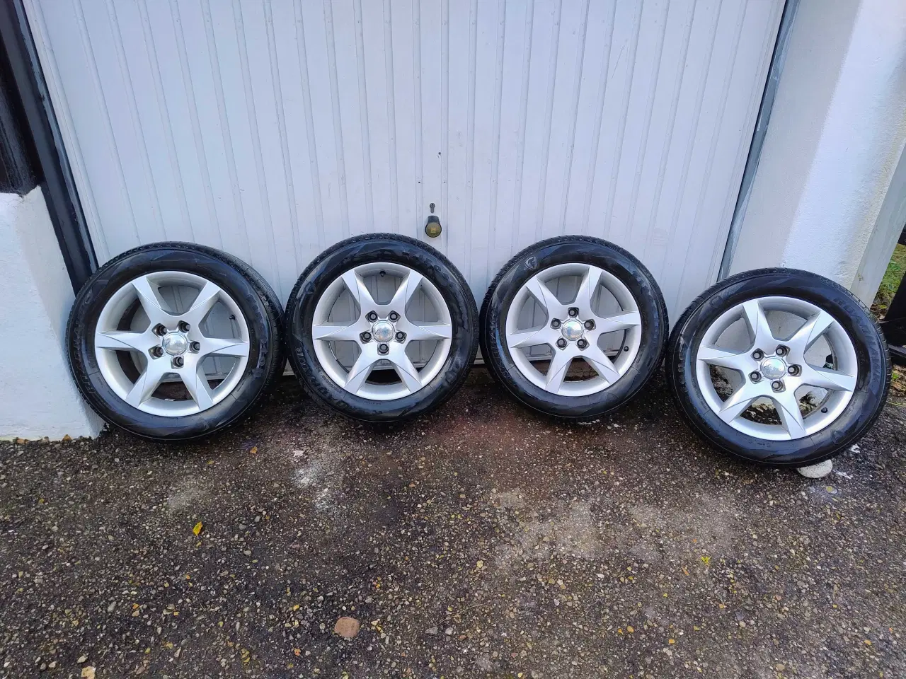 Billede 2 - Alufælge komplet sæt 