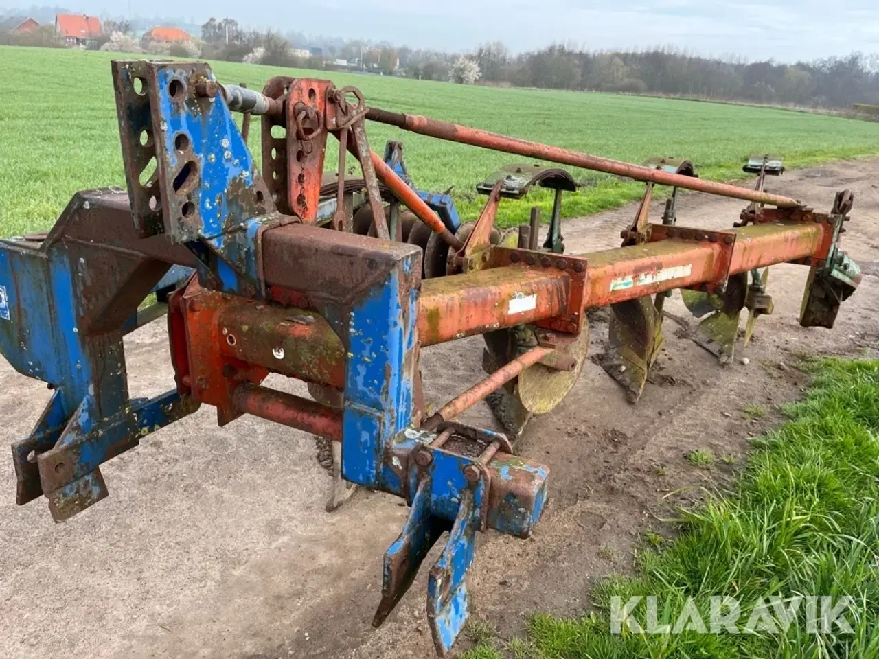 Billede 8 - Plov Kverneland Stenomat med jordpakker