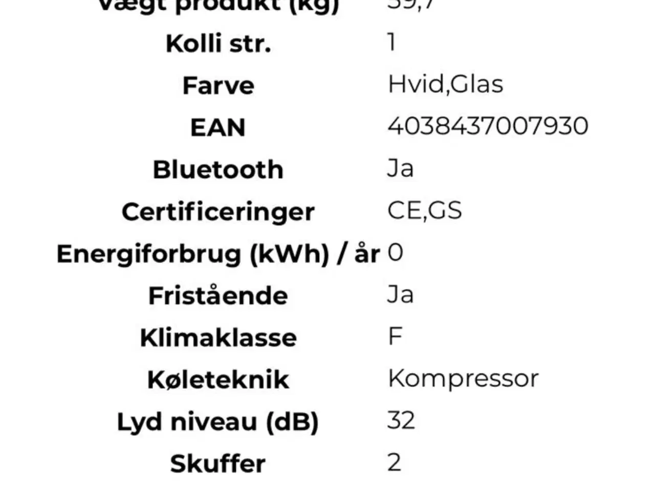 Billede 4 - Sofabord m. køleskab