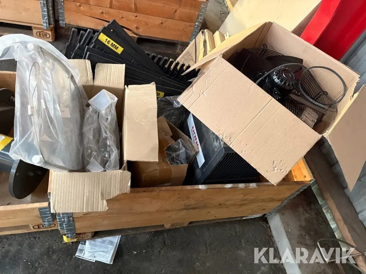 Billede 2 - Lot med industriudstyr el motor, blæser