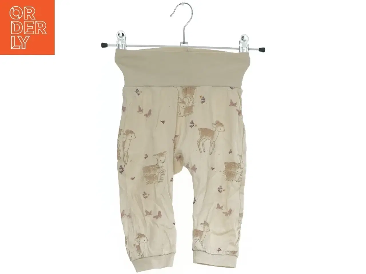 Billede 1 - Babybukser med dyreprint fra H&M (str. 74)