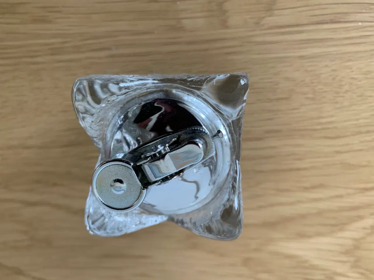 Billede 4 - Bordlighter i glas og stål, isklump, Koei Unicon