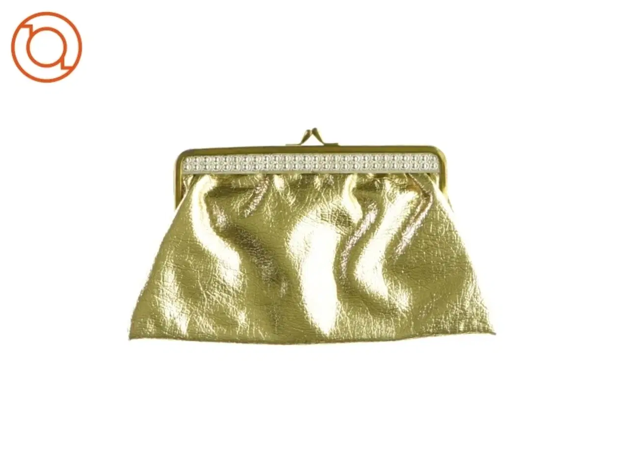 Billede 1 - Guld pung med rum i midten og inderlommer