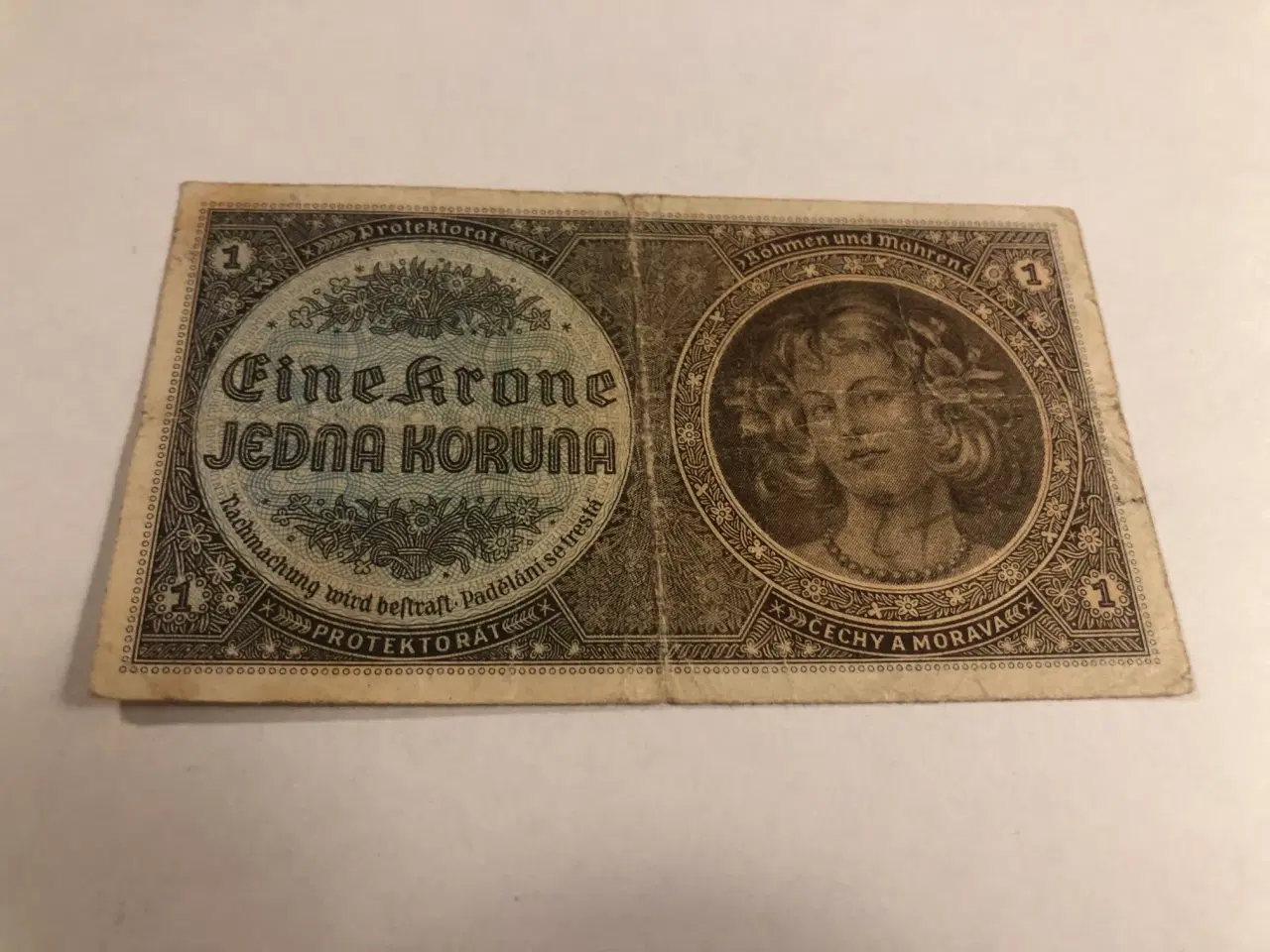 Billede 1 - Eine krone / Jedna koruna Czechoslovakia