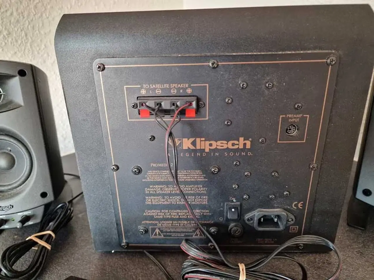 Billede 3 - Klipsch ProMedia 2.1 THX Certified Computer Speake