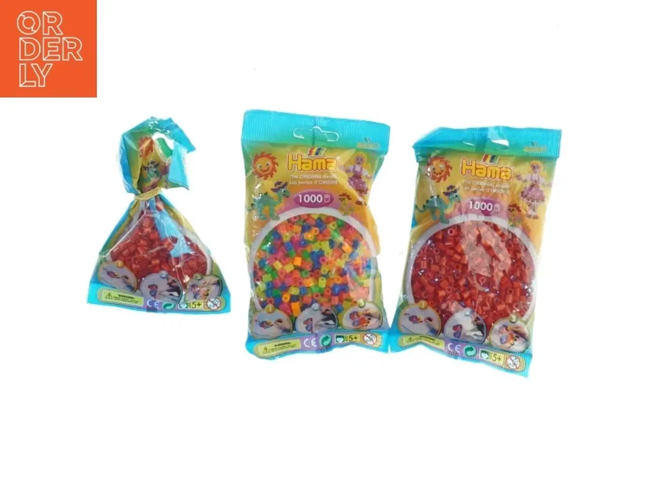 Billede 1 - Hama perler i poser fra Hama (str. 15 x 8 cm)