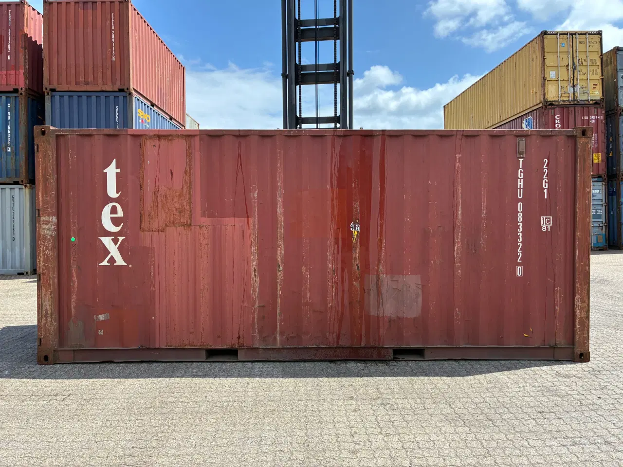 Billede 3 - 20 fods Container- ID: TGHU 083322-0