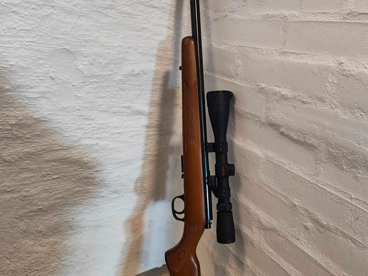 Billede 4 - Marlin 17 HMR salonriffel + Leopold RedField sigte