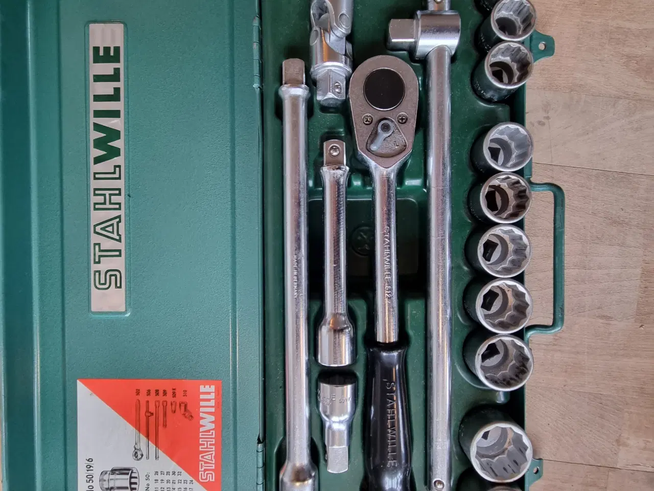Billede 1 - Ældre Stahlwille topnøglesæt