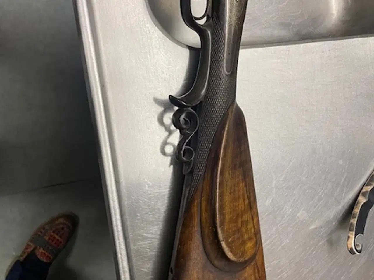 Billede 2 - Antik Hanegevær med benbøjler