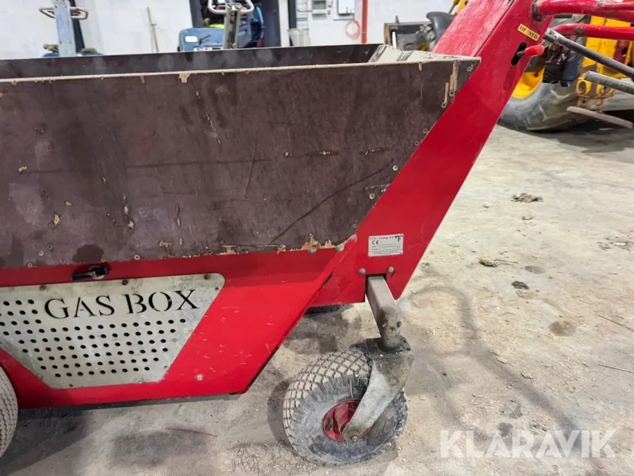 Billede 10 - Kirkegårdsvogn 2m Group Gas box