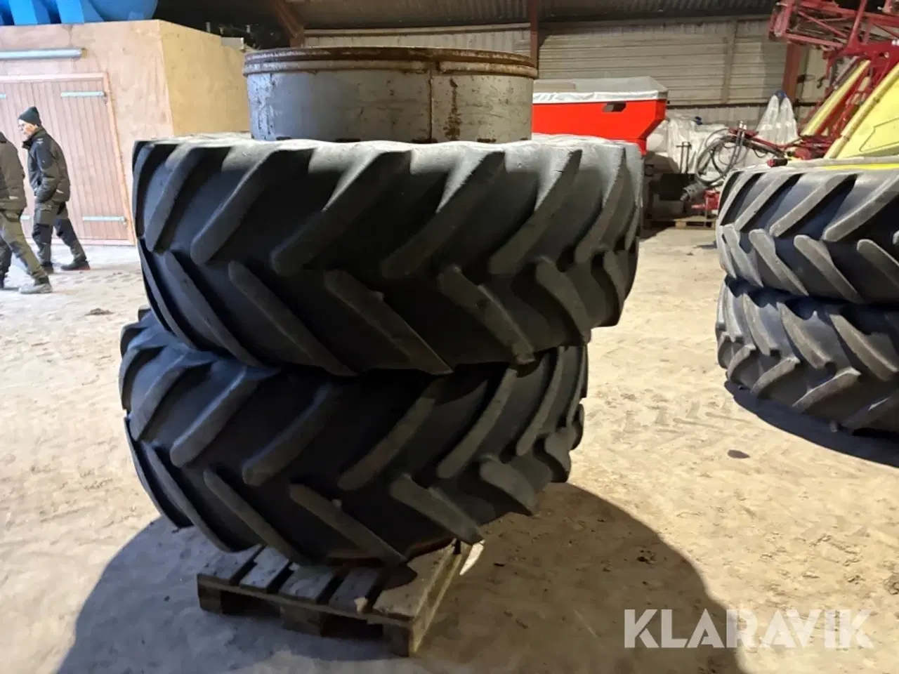 Billede 8 - Traktor dæk tvillingehjul Michelin Multibib