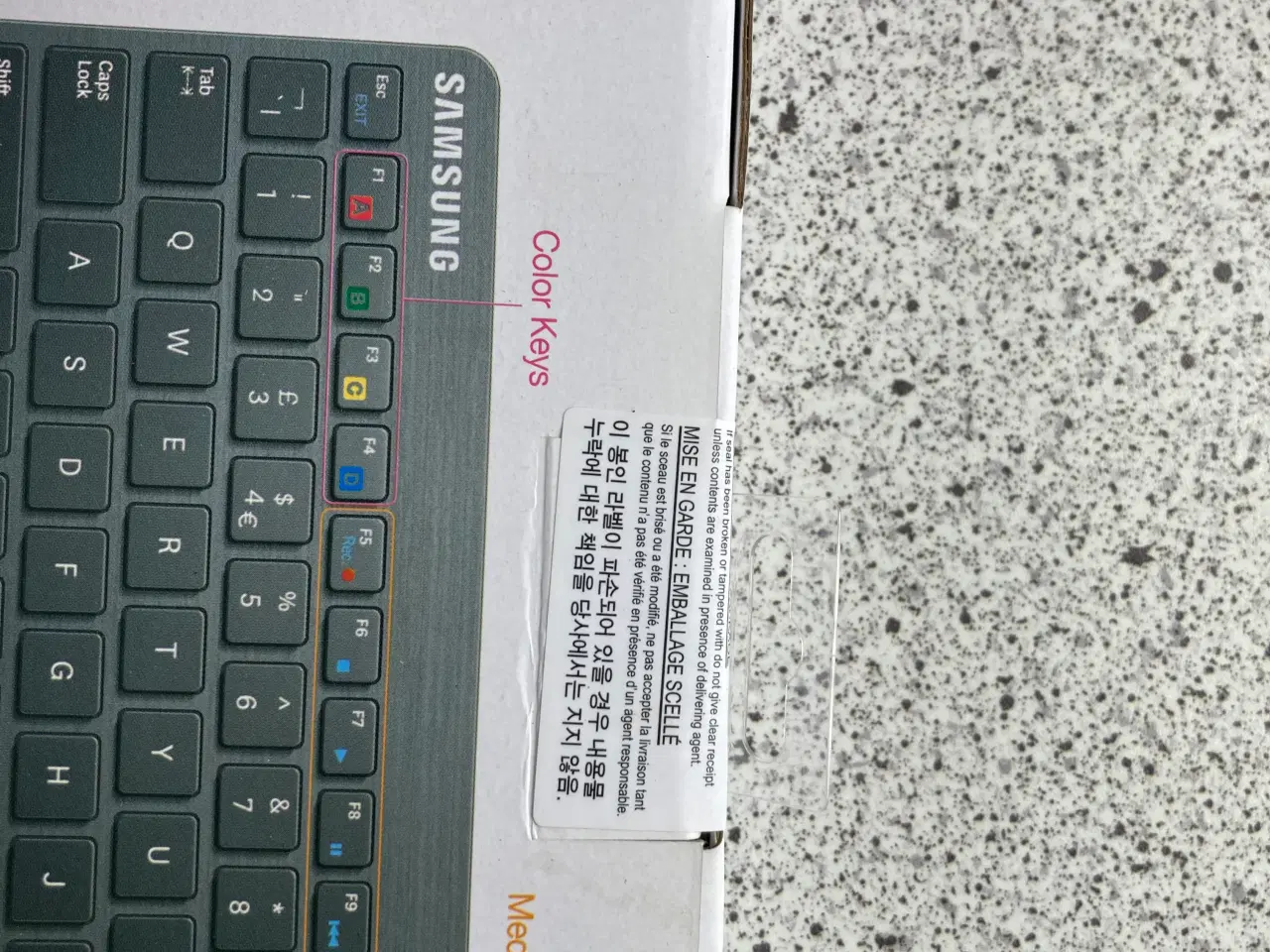 Billede 2 - Samsung VG-KBD1500 Black Smart TV Touchpad Wireles