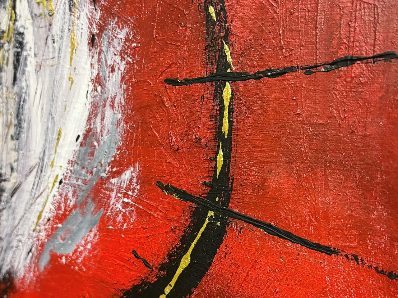 Billede 5 - Controlled Chaos Maleri ArtByAbra 