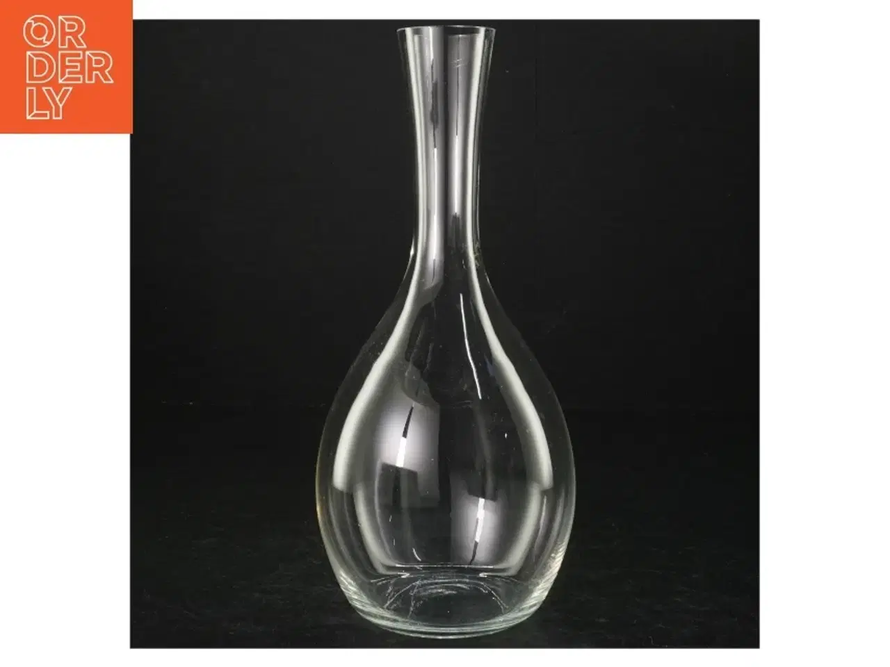 Billede 1 - Holmegaard Glaskaraffel Med Æske fra Holmegaard (str. H. 24 cm)