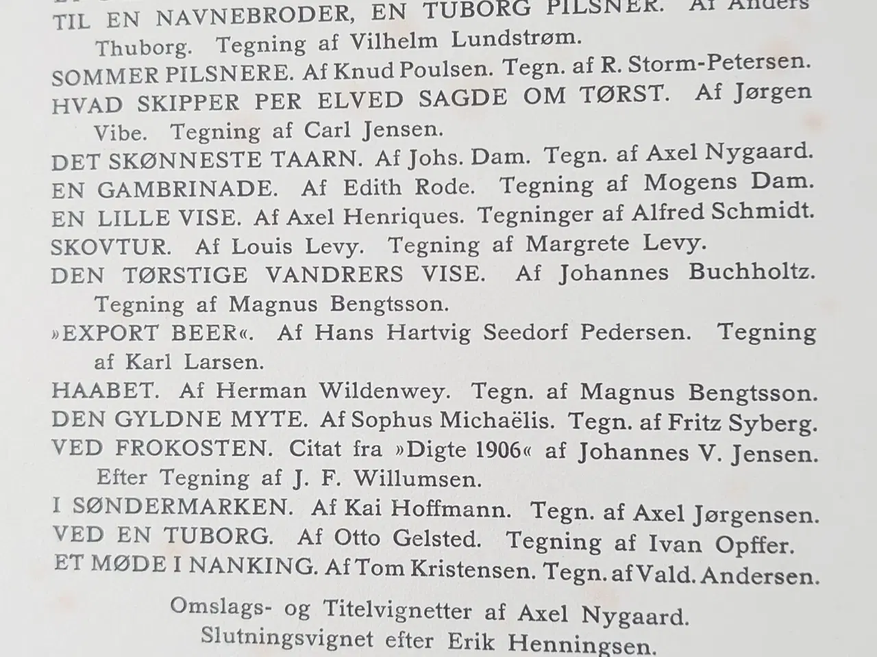 Billede 3 - J. Larsen og M. Bengtsson (red.): Jubelbryg 1923.