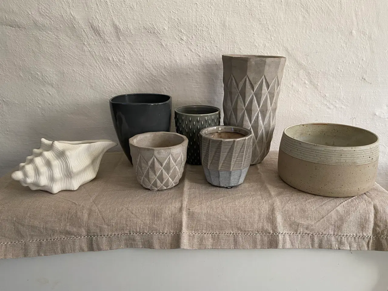 Billede 2 - 7 stk urtepotte- skjulere