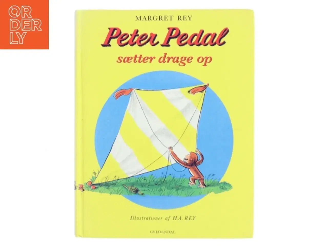 Billede 1 - Peter Pedal Sætter Drage Op Børnebog fra Gyldendal