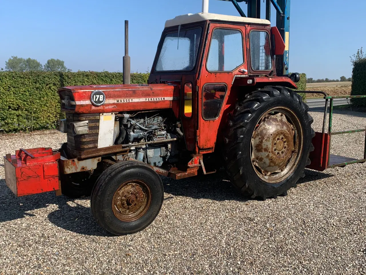 Billede 1 - Massey Ferguson 178 med lift