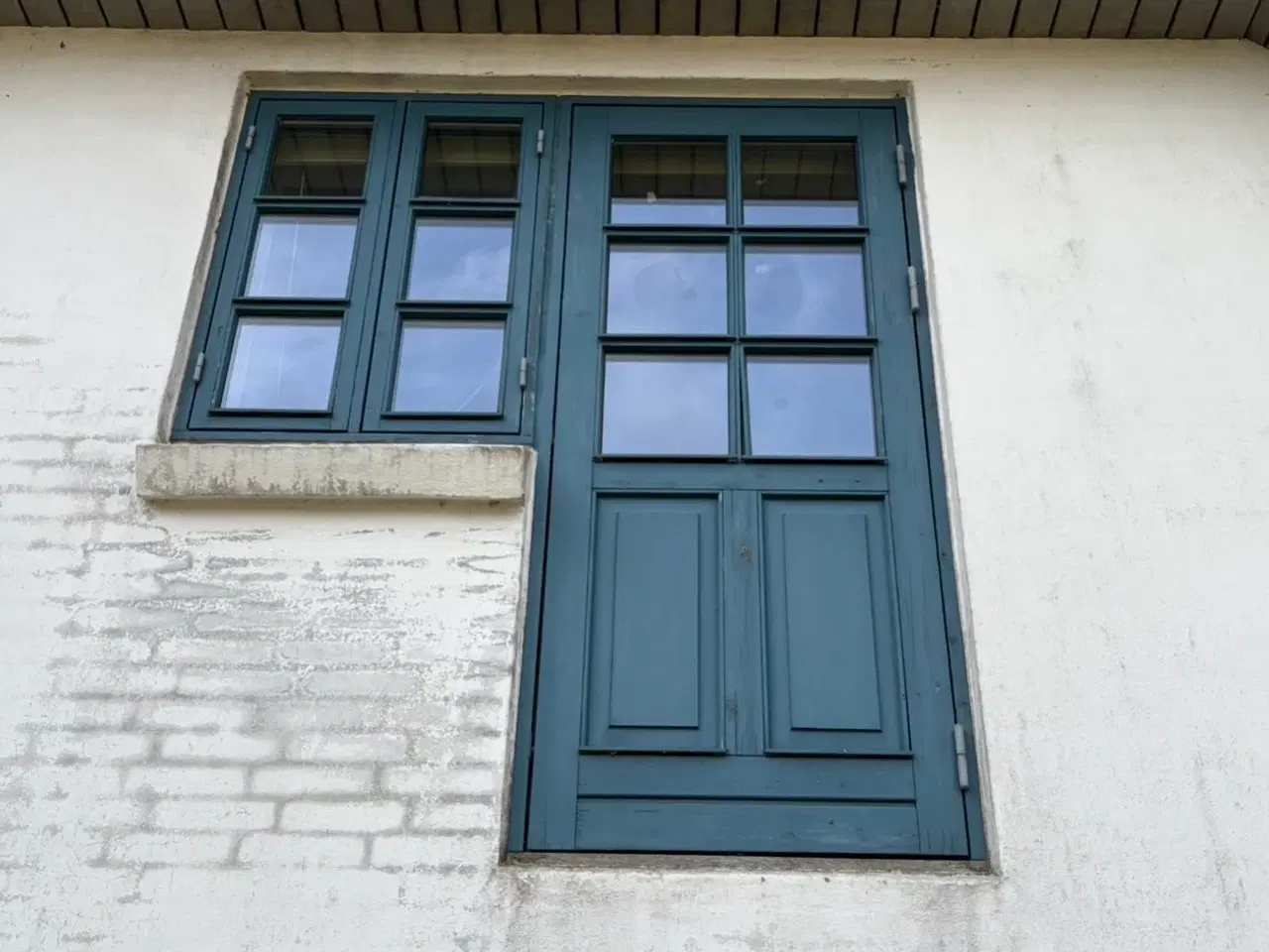 Billede 11 - 15 stk sprossede vinduer/døre - termoruder