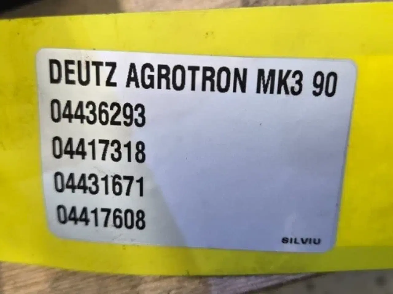 Billede 7 - Deutz Agrotron 90 Lår 04436293