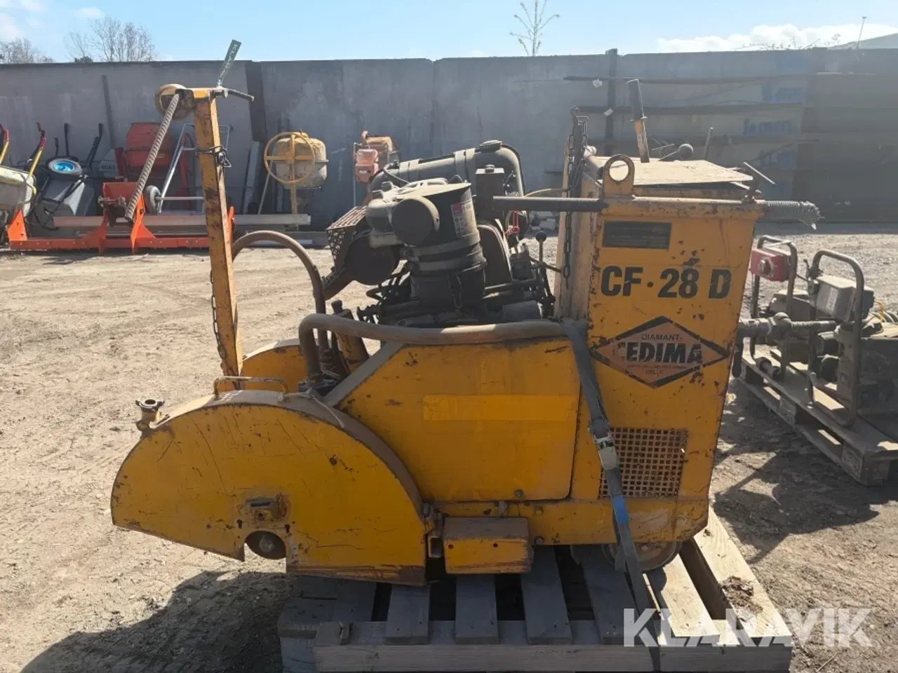 Billede 8 - Asfaltskærer Cedima CF-28 D - dobbelt skærer