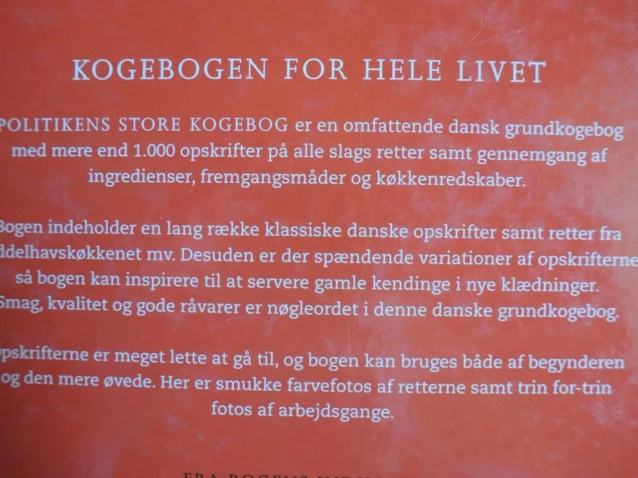 Billede 4 - politikens store kogebog, af anne majgaard 