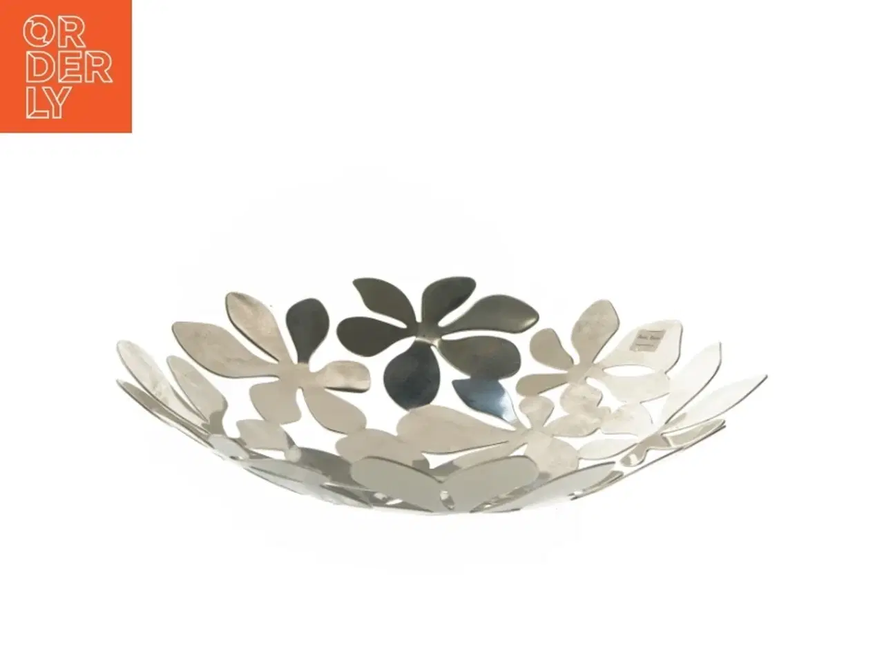 Billede 1 - Dekorativ skål i stål fra IKEA (str. Ø 40x6 cm)