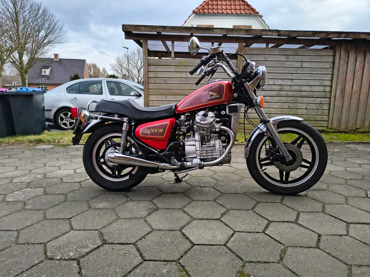 Billede 1 - Honda cx 500 c meget fin stand  skal ses og prøvs