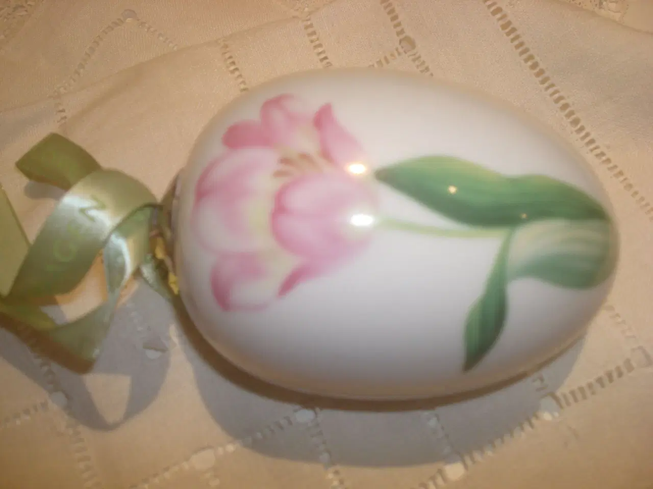Billede 2 - Kgl GÅSEÆG 10 cm, Rosa tulipan, smuk, perfekt   