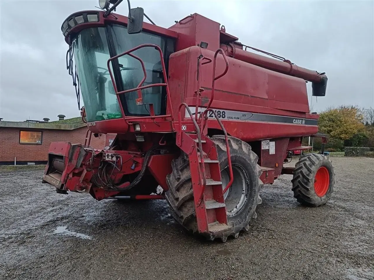 Billede 2 - Case 2188 Axial - Flow med 1030 skærebord 20 fod