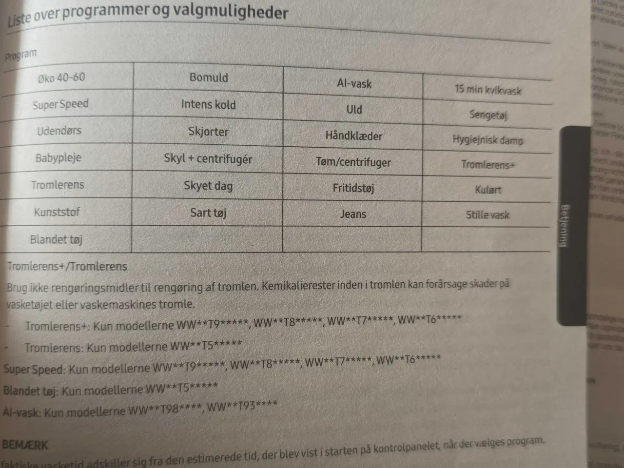 Billede 4 - Vaskemaskine, samsung, næsten som ny